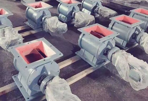 Discharge Star Type Unloader Rotary Airlock Valve Peralatan Penghapusan Debu YJD-HX-16