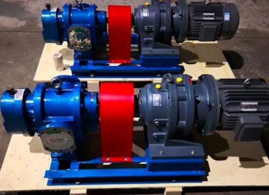 Viskositas Tinggi Akar Pompa Oli Hidrolik Lobe Gear LCW-10/0.6 LCW-10/0.6