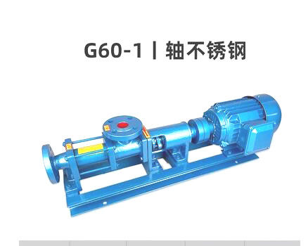 Pompa Jenis Sekrup Tunggal Rotor Stator G60-1 G60-1 Industri Kimia